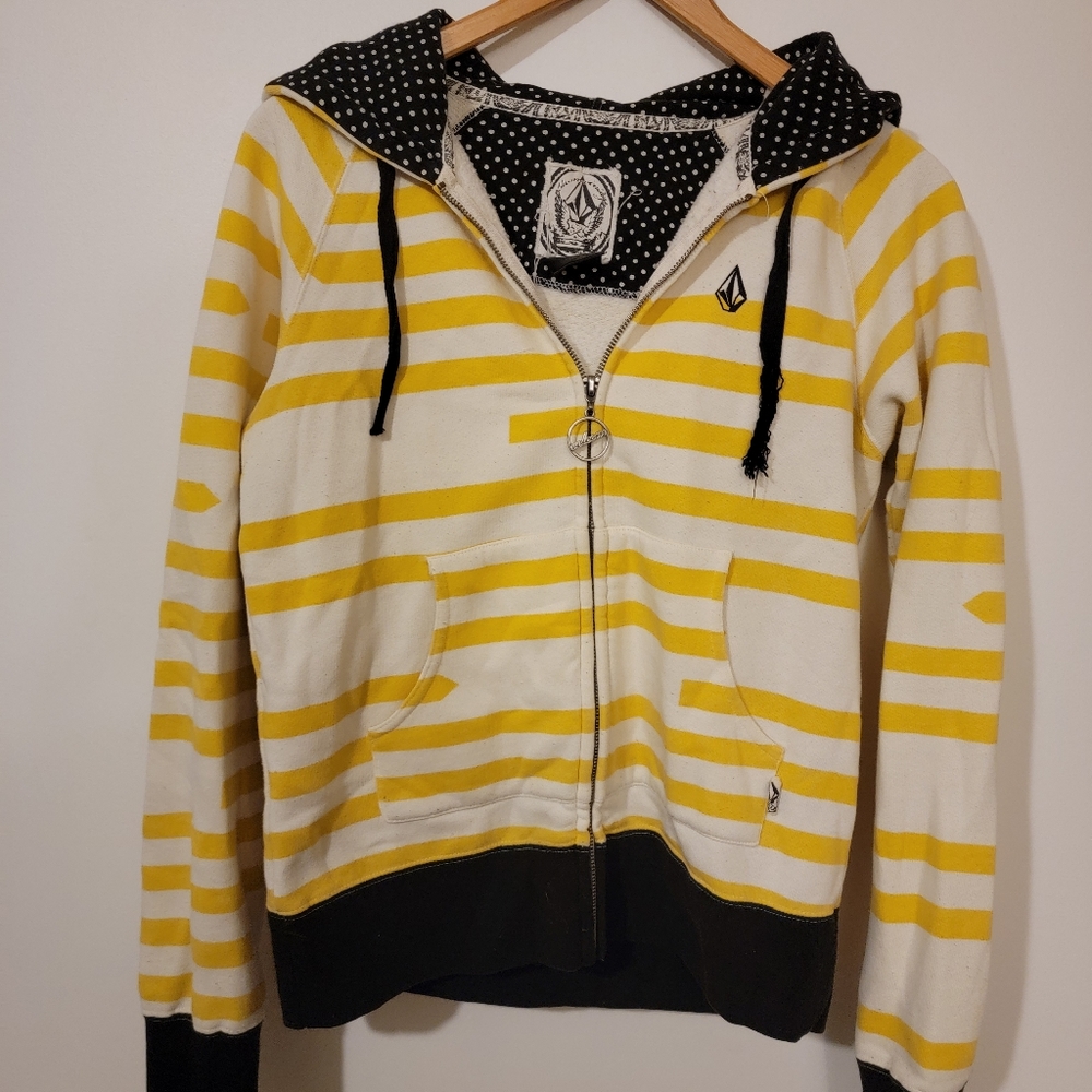 Yellow stripped sweater